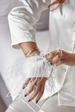 Load image into Gallery viewer, Pearl White - Feather Pyjama Set