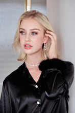 Load image into Gallery viewer, Midnight Dreams - Faux Fur Pyjama Set