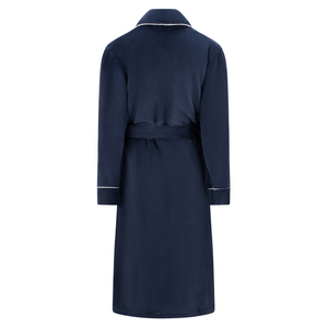 Men’s Navy Classic Robe – With Personalisation