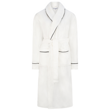Load image into Gallery viewer, Men’s White Classic Robe - With Personalisation
